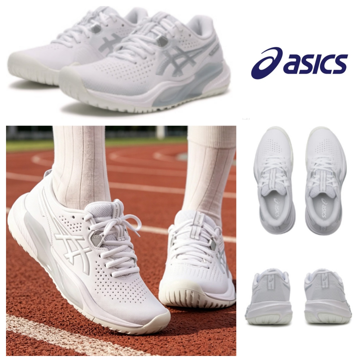 Table Tennis Shoes Asics - Damskie buty tenisowe Asics, lekkie, oddychające,