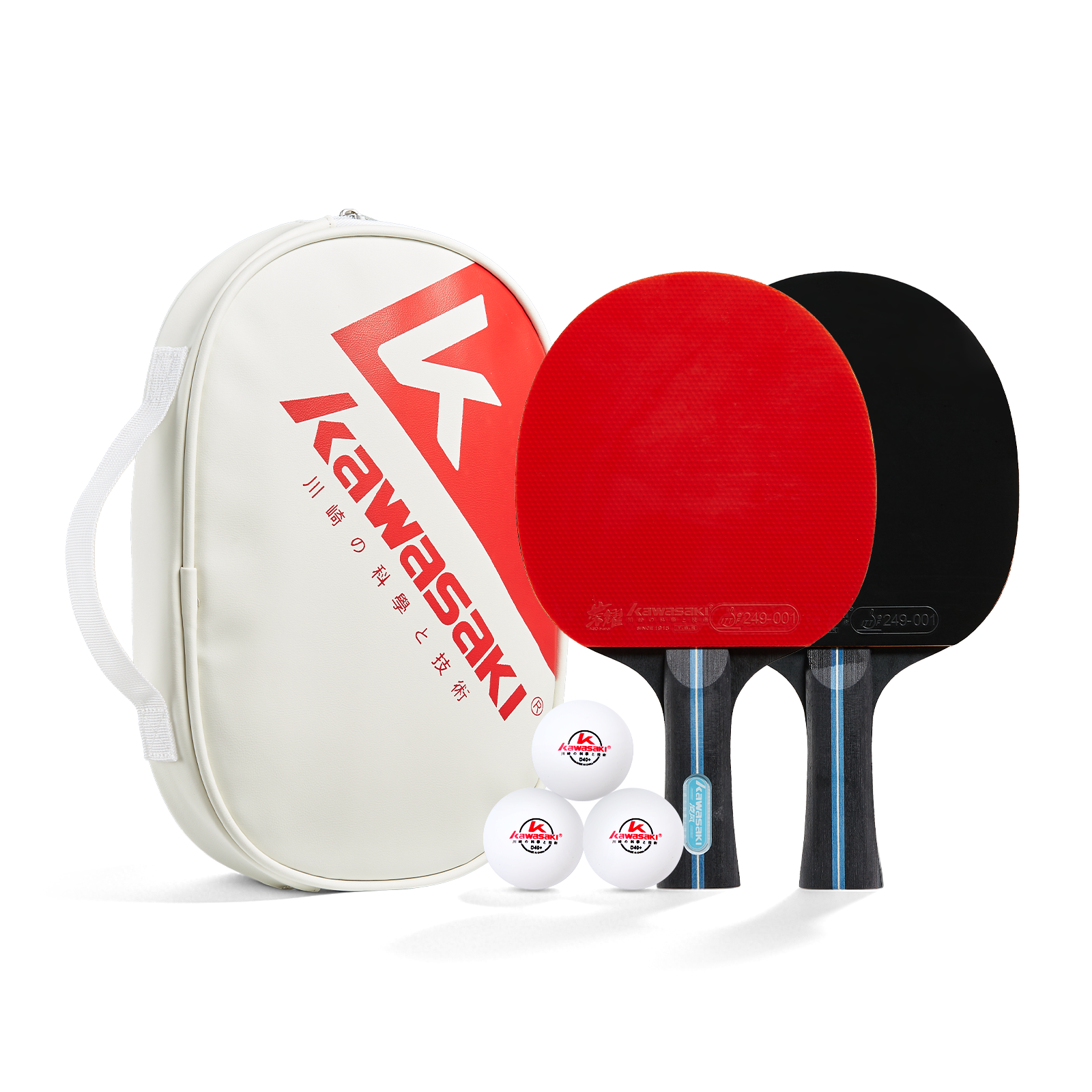 Table Tennis Single - Zestaw do tenisa stołowego Kawasaki 2