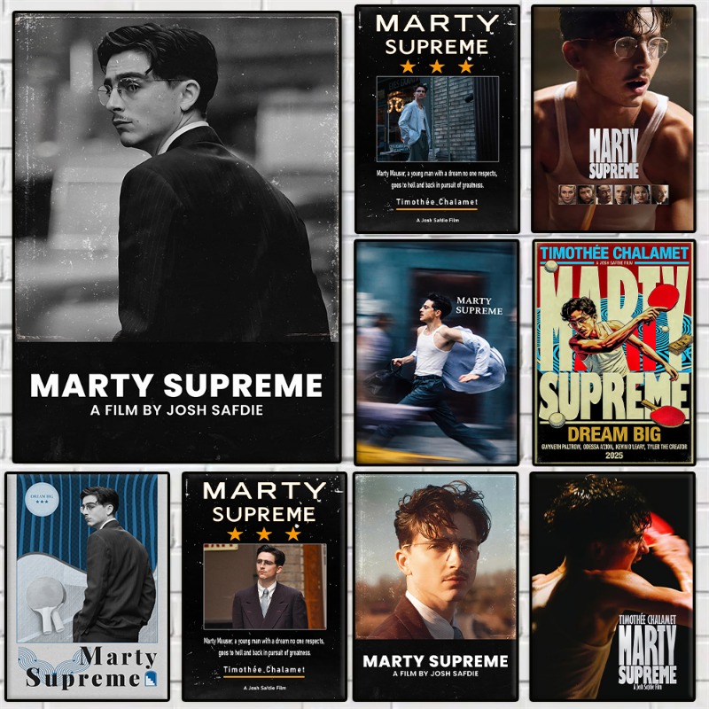 Table Tennis Marty Supreme - Marty Supreme Tenis Stołowy Plakaty Filmowe