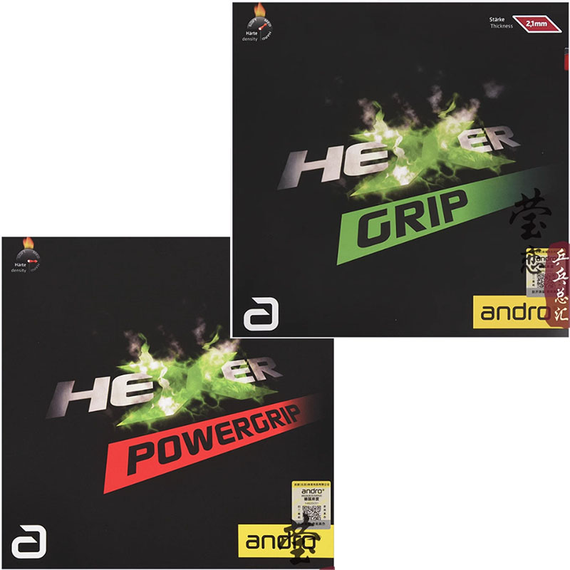 Table Tennis Forehand Rubber - Guma do tenisa stołowego Andro HEXER