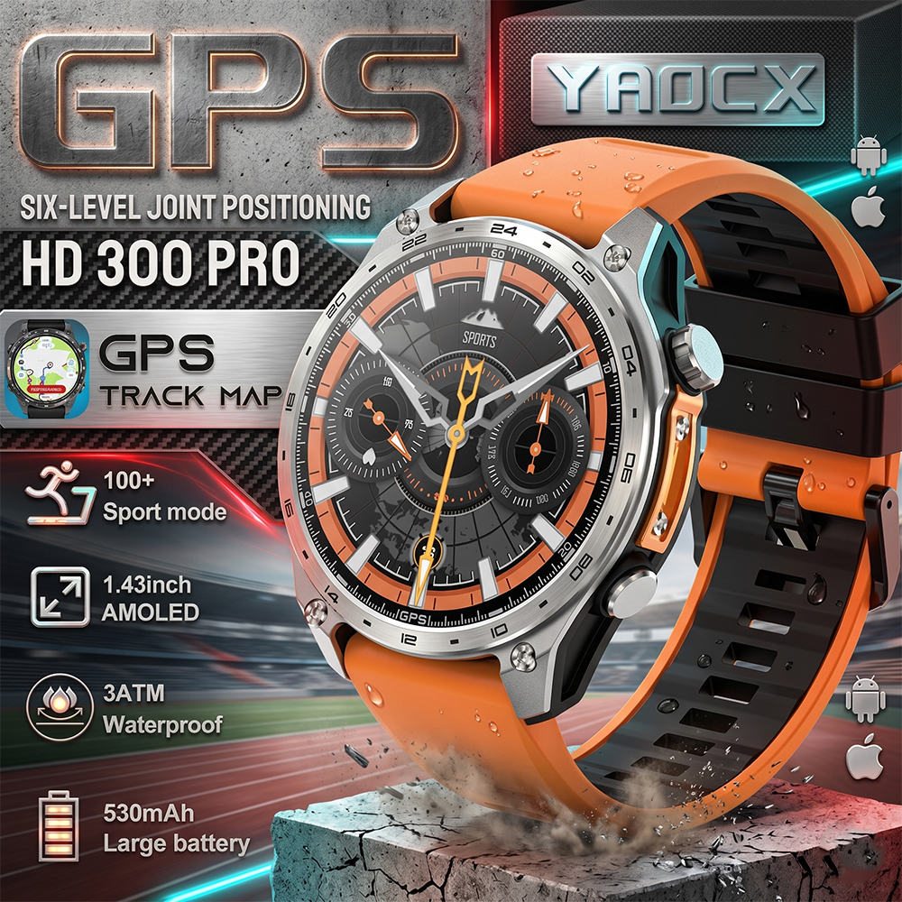 Table Tennis World - Nowy smartwatch dla mężczyzn 2026 z