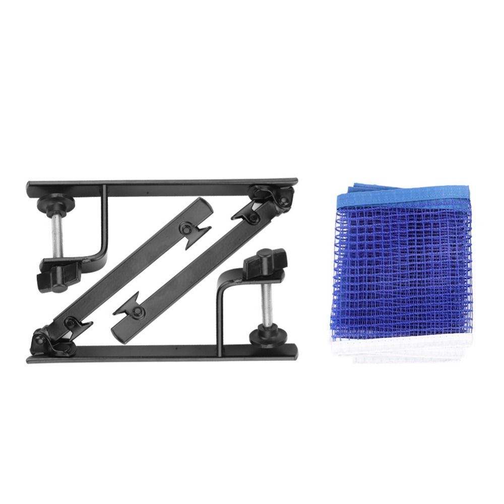 Table Tennis Net Set - Nylonowa siatka do tenisa stołowego, metalowy