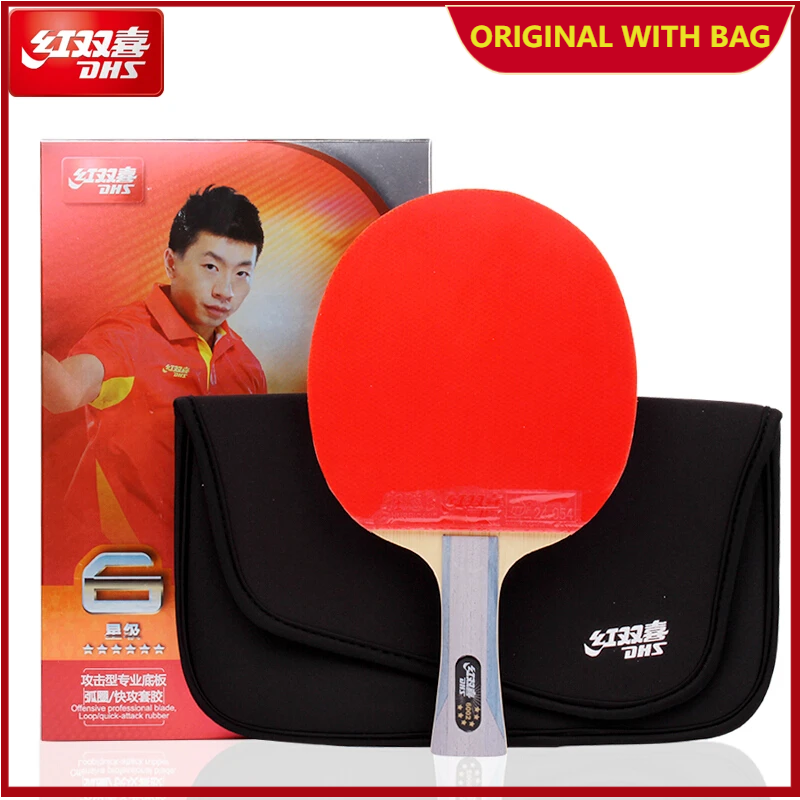 Table Tennis Forehand Rubber - DHS 6002 6006 rakieta do tenisa