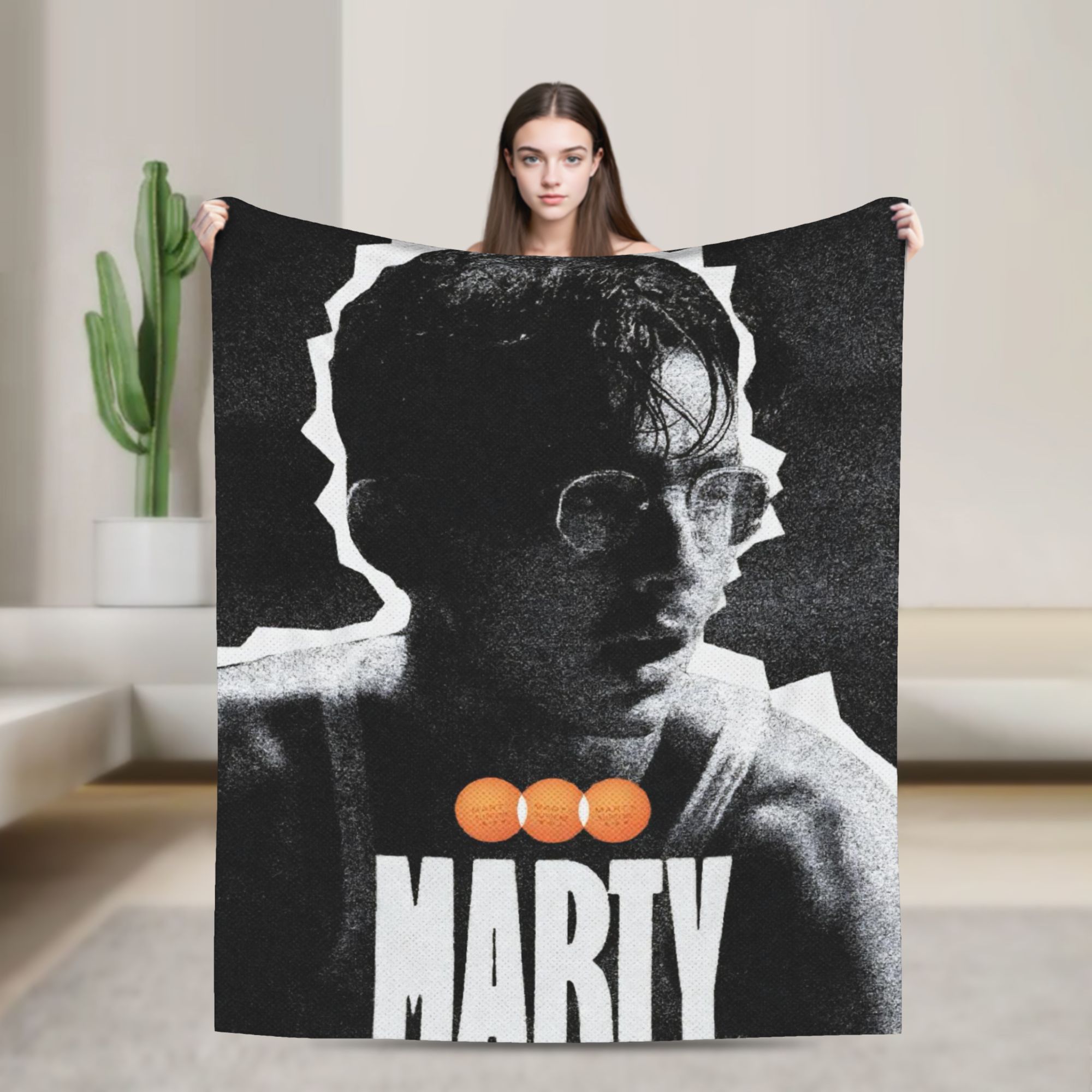Table Tennis Marty Supreme - Koce Filmowe Marty Supreme, Koce Polarowe