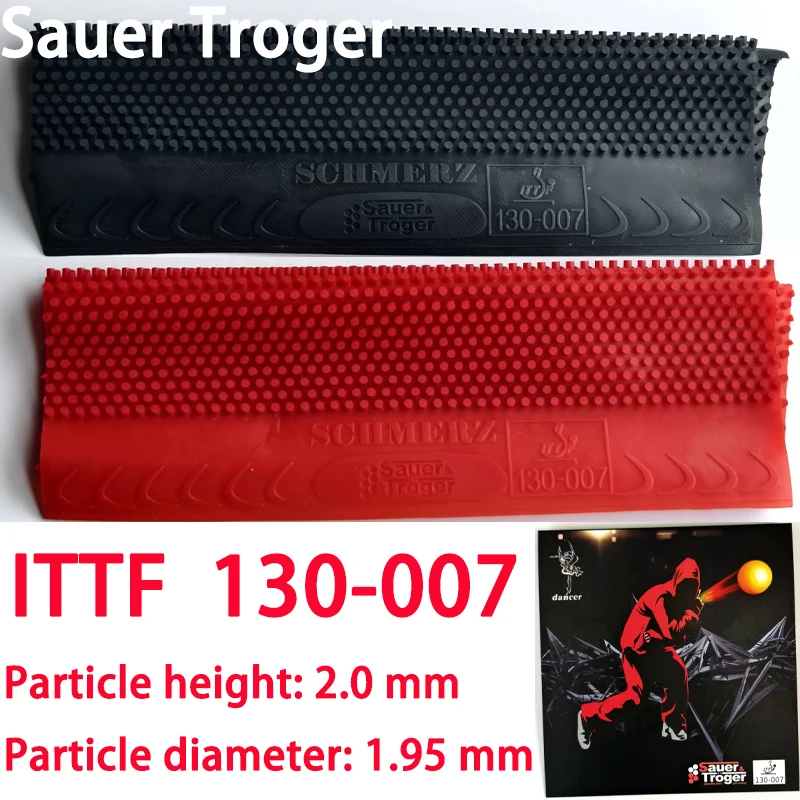 Table Tennis Single - Sauer Troger Dancer 007 Pojedyncza Guma
