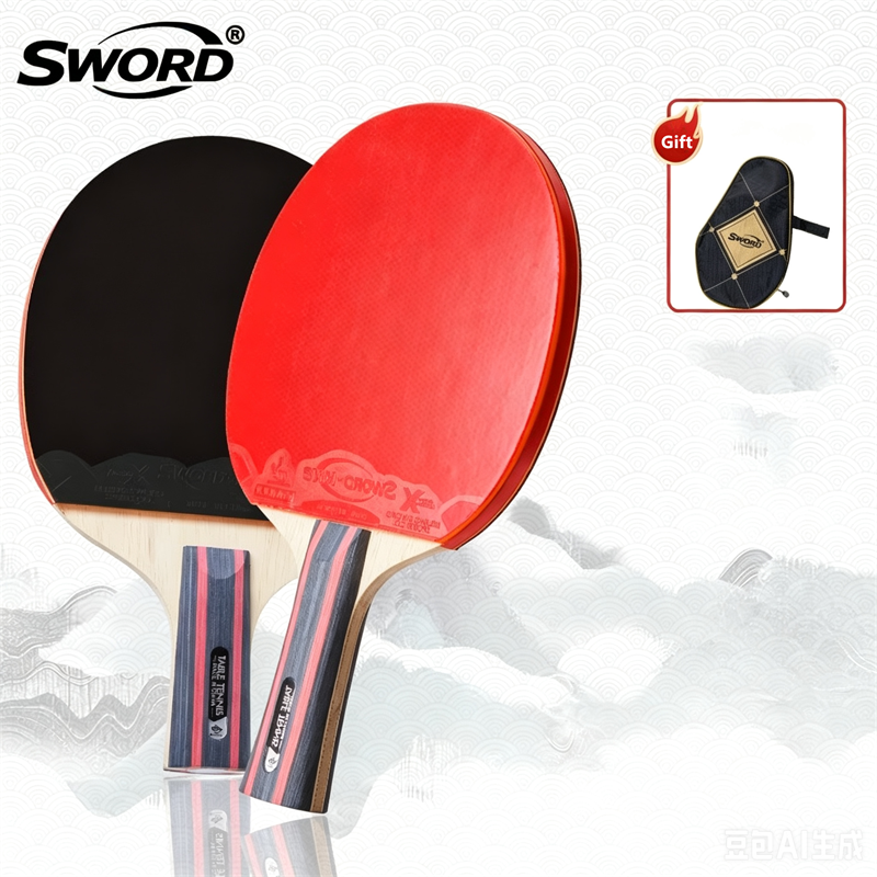 Table Tennis Grip Types - Rakietka do tenisa stołowego SWORD S1,