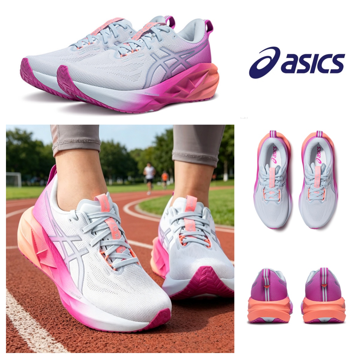 Table Tennis Shoes Asics - Damskie buty do biegania Asics, lekkie,
