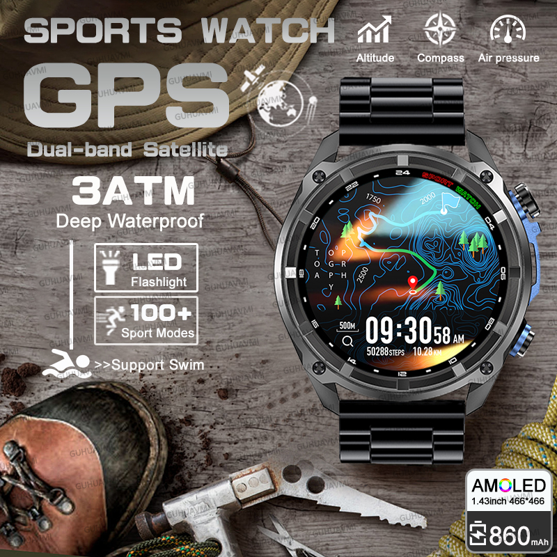 Table Tennis World - Nowy Smartwatch z Mapami GPS Offline,