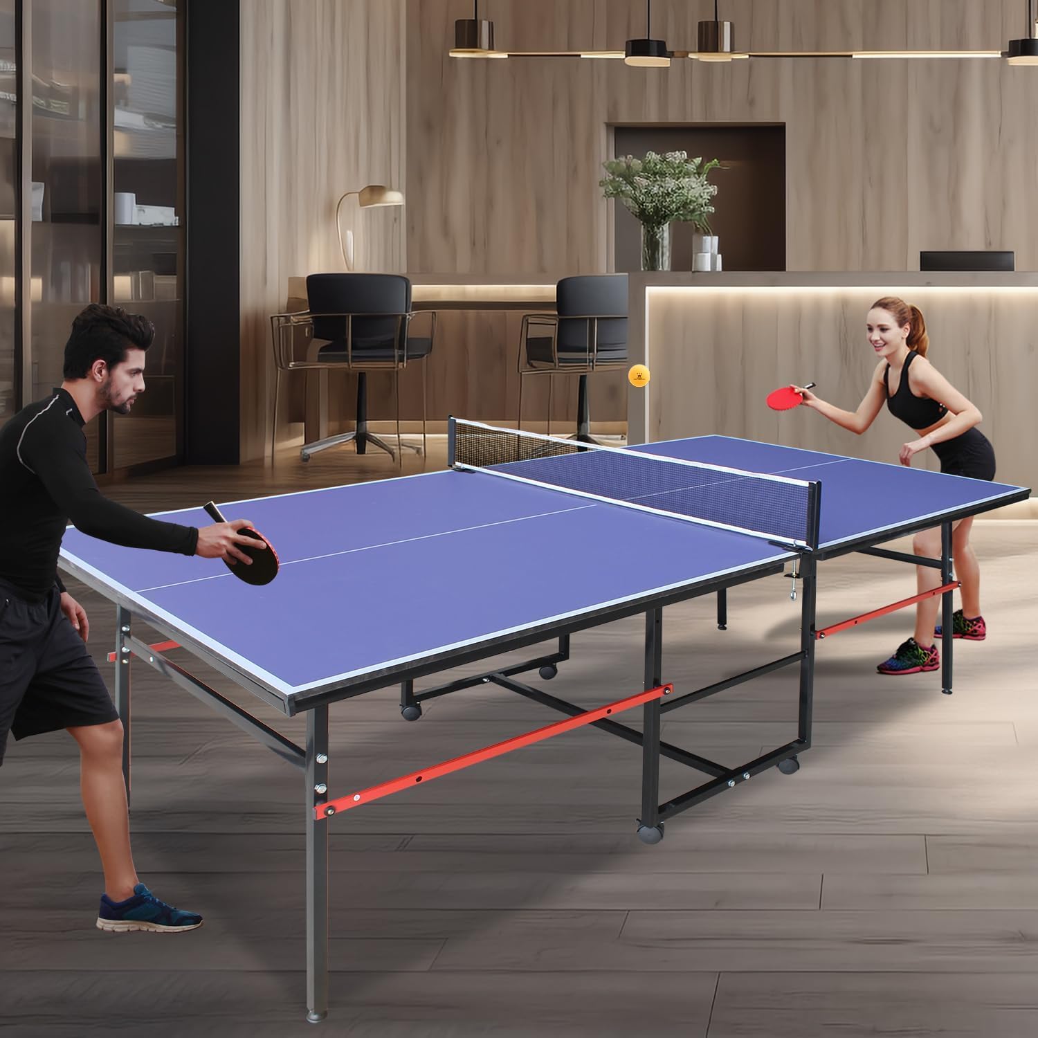 Przenośny stół do ping ponga o – Table Tennis Net Set recenzja i cena