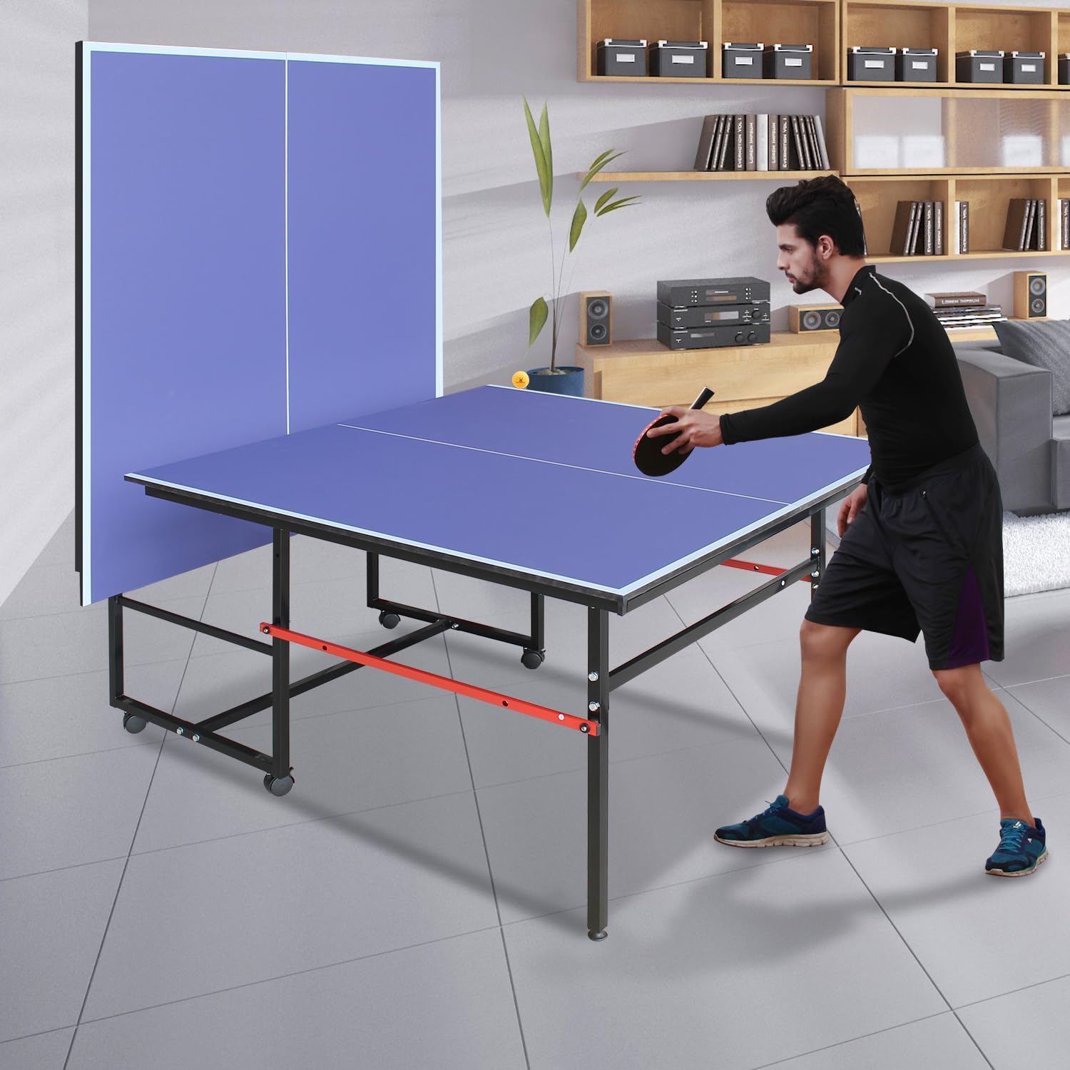 Przenośny stół do ping ponga o – Table Tennis Net Set recenzja i cena