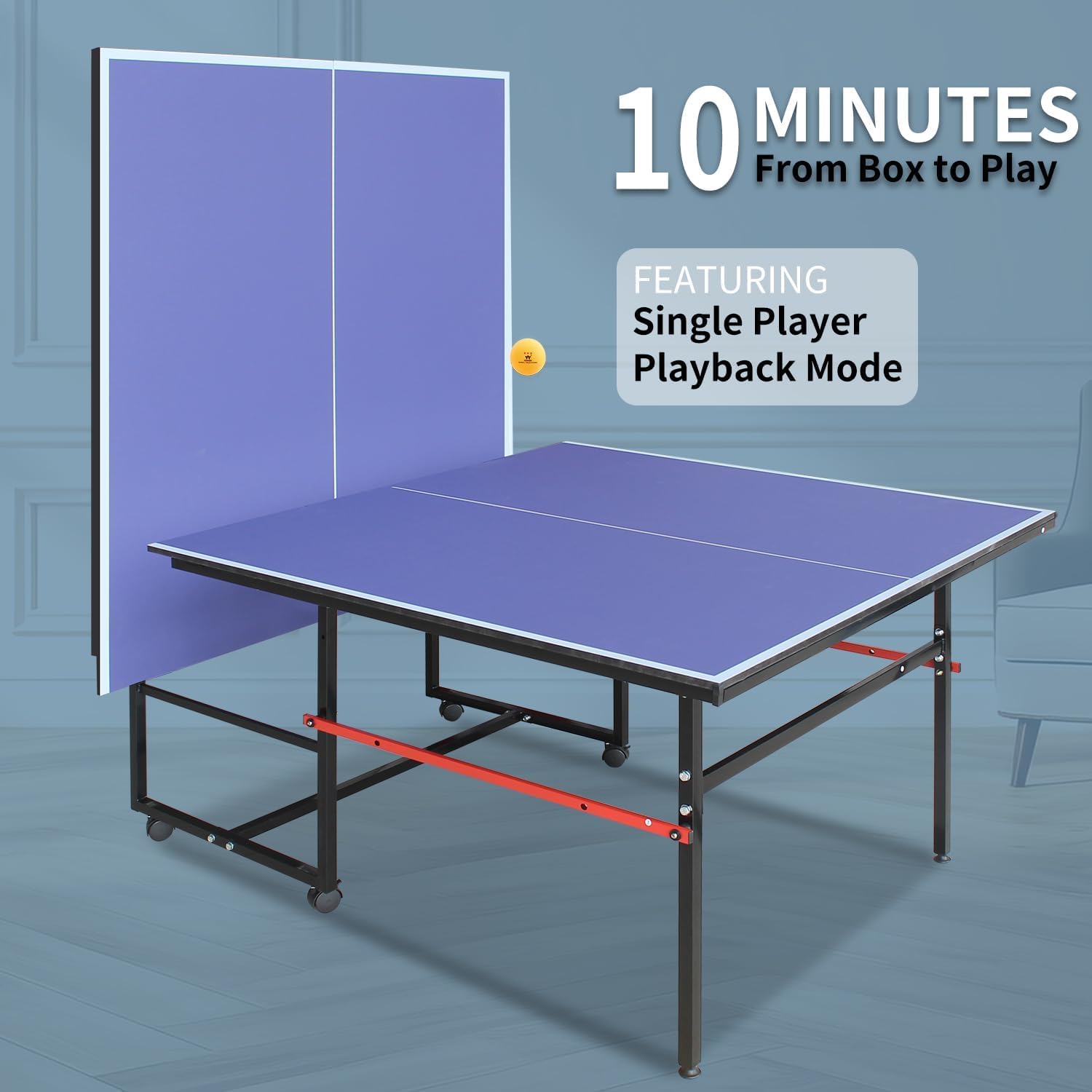 Przenośny stół do ping ponga o – Table Tennis Net Set recenzja i cena