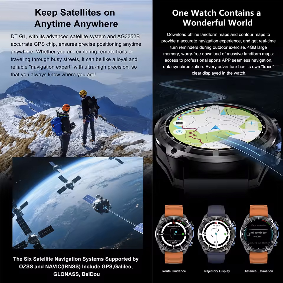 Smartwatch GPS z mapami terenu – Table Tennis World recenzja i cena