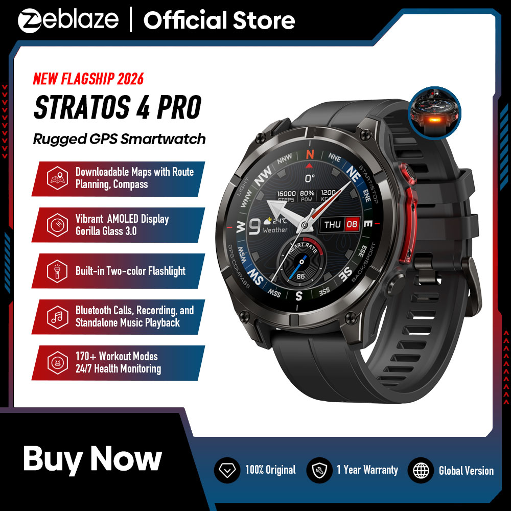 Nowy smartwatch Zeblaze Strato – Table Tennis World recenzja i cena