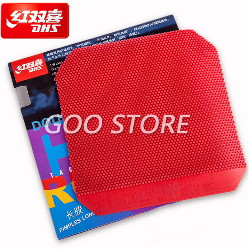 DHS C8 tenis stołowy guma oryg – Table Tennis Forehand Rubber recenzja i cena