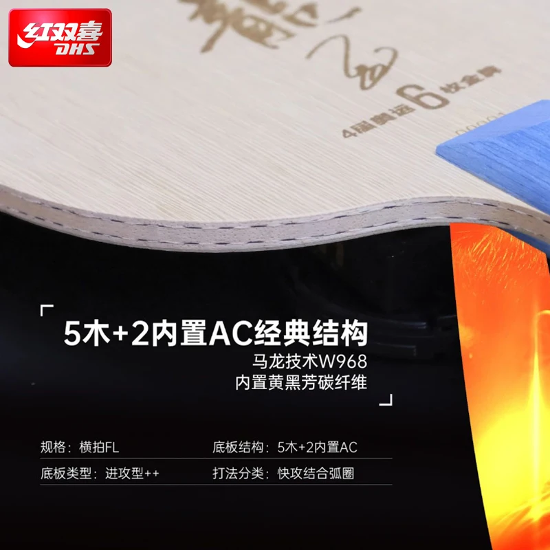 Rakietka do tenisa stołowego D – Table Tennis Grip Types recenzja i cena