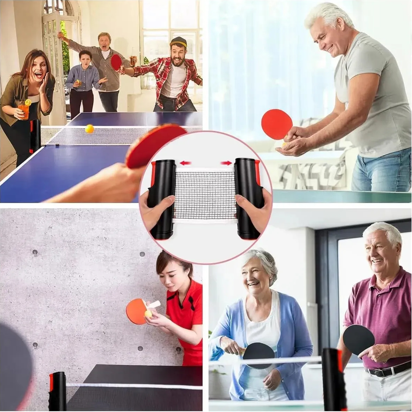 Siatka do tenisa stołowego, st – Table Tennis Net Set recenzja i cena