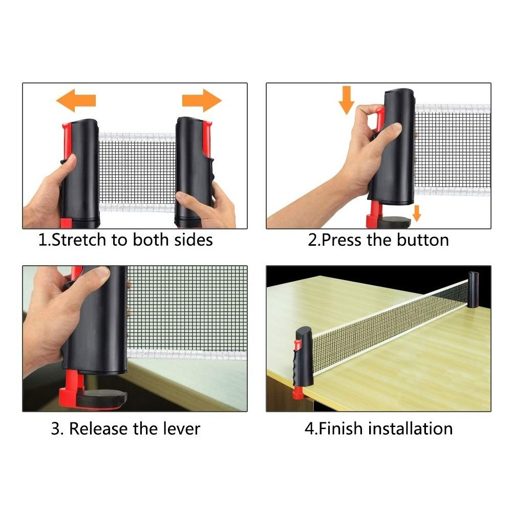 Siatka do tenisa stołowego, st – Table Tennis Net Set recenzja i cena