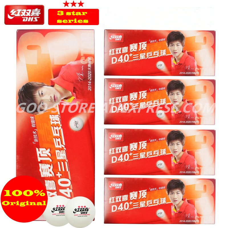 DHS 3 Star D40+ Piłka do tenis – Table Tennis Olympics recenzja i cena