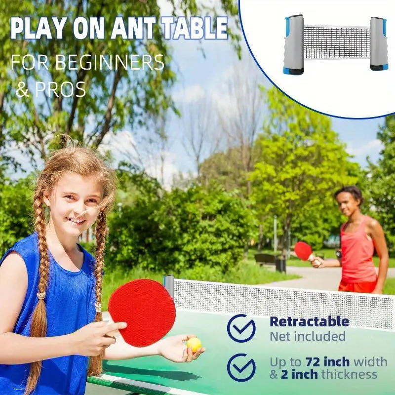 Siatka do tenisa stołowego 202 – Table Tennis Net Set recenzja i cena