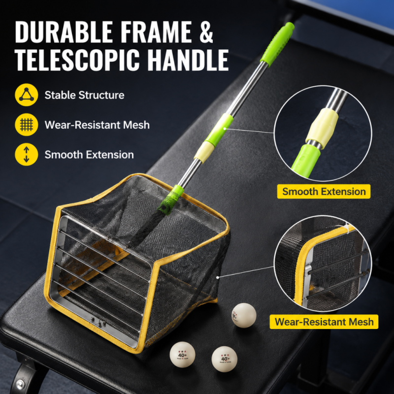 Przenośny zbierak do piłek do  – Table Tennis Net Set recenzja i cena