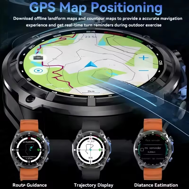 Nowy Smartwatch z Mapami GPS O – Table Tennis World recenzja i cena