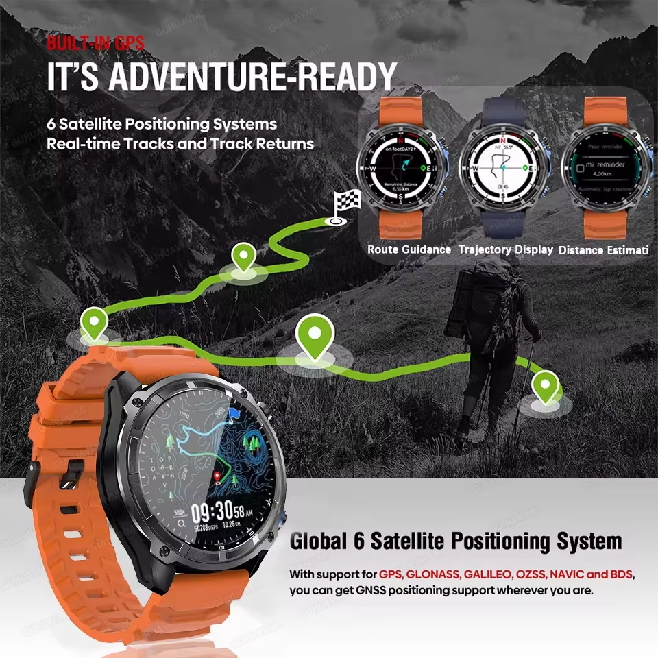 Nowy Smartwatch z Mapami GPS O – Table Tennis World recenzja i cena