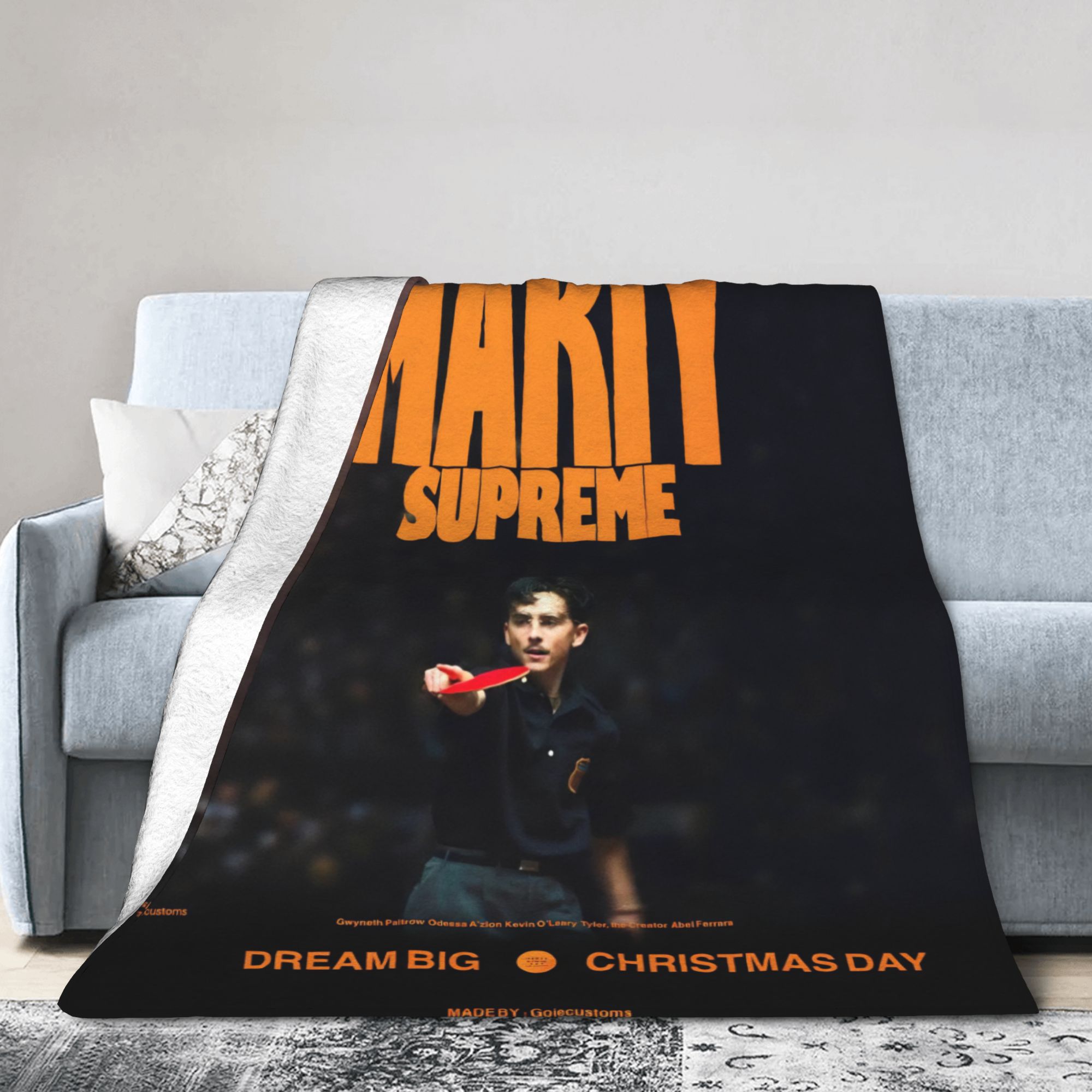 Koc Marty Supreme, flanelowy,  – Table Tennis Marty Supreme recenzja i cena
